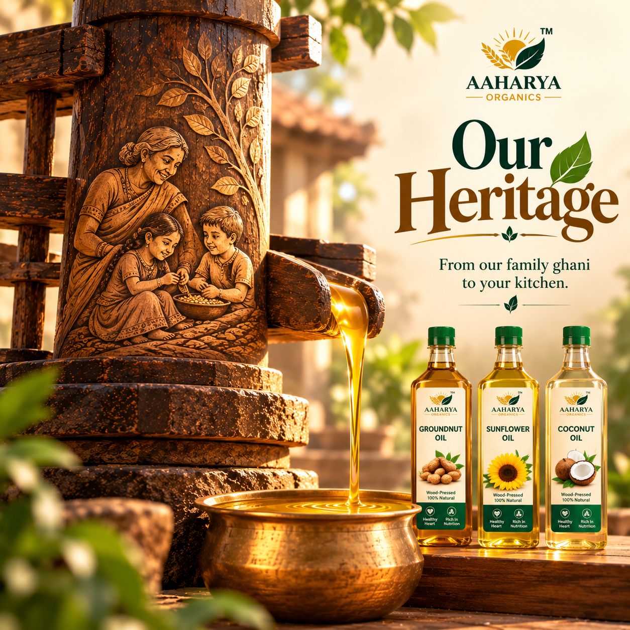 Aaharya Organics - Our Heritage