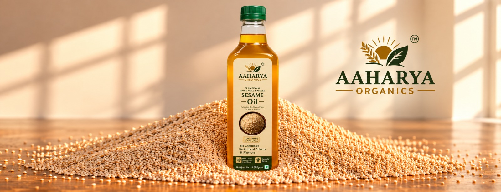 Aaharya Sesame Oil
